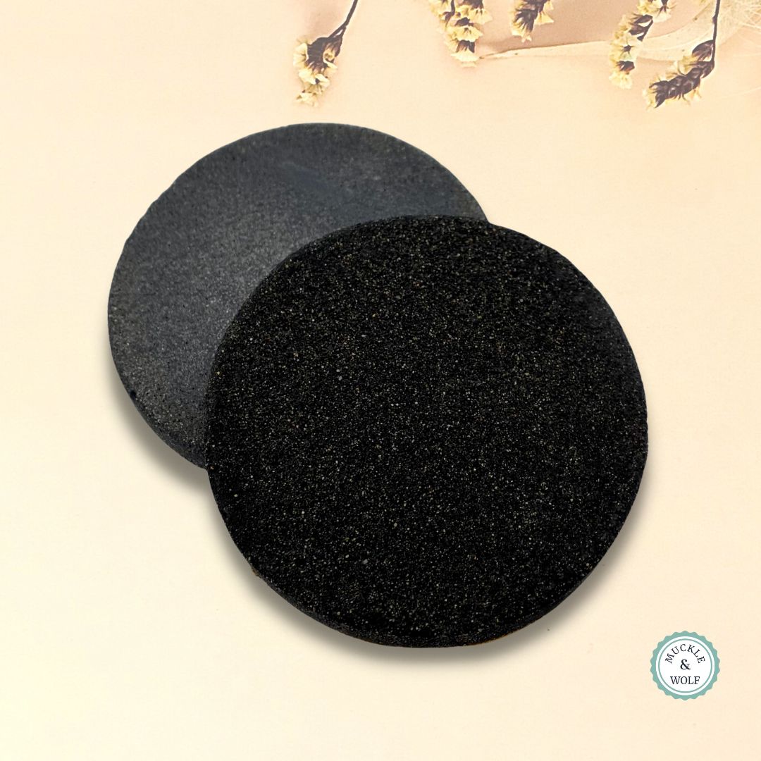 charcoal black coaster granite effect