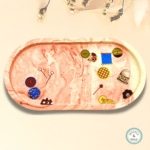 oval trinket dish tray sewing images